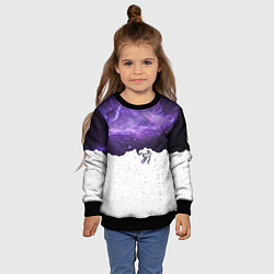 Свитшот детский Fortnite: Llama Space, цвет: 3D-черный — фото 2