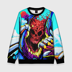 Свитшот детский CS:GO Hyper Beast, цвет: 3D-черный