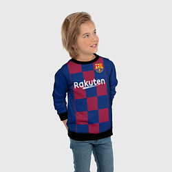 Свитшот детский Messi home 19-20 season, цвет: 3D-черный — фото 2