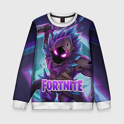 Детский свитшот Fortnite / 3D-Белый – фото 1