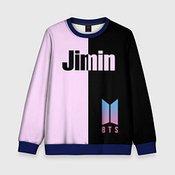 Свитшот детский BTS Jimin, цвет: 3D-синий