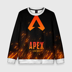 Детский свитшот Apex Legends: Orange Flame