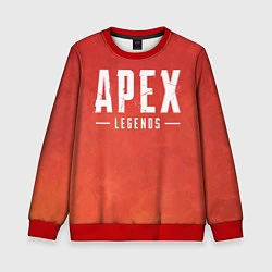 Детский свитшот Apex Legends: Red Logo