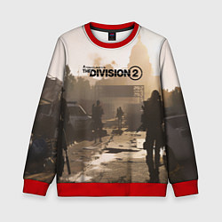 Свитшот детский Tom Clancy's The Division, цвет: 3D-красный