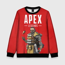 Детский свитшот Apex Legends: Red Caustic