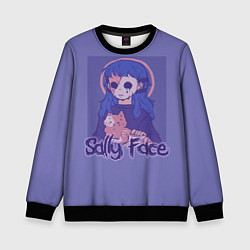 Детский свитшот Sally Face: Violet Halo