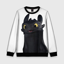 Свитшот детский Черная фурия, цвет: 3D-черный