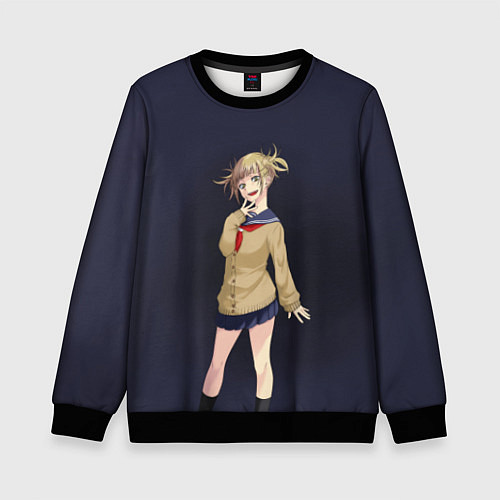 Детский свитшот My Hero Academia Himiko Toga / 3D-Черный – фото 1