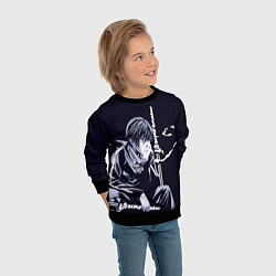 Свитшот детский Бездомный бог, цвет: 3D-черный — фото 2