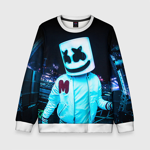 Детский свитшот MARSHMELLO / 3D-Белый – фото 1