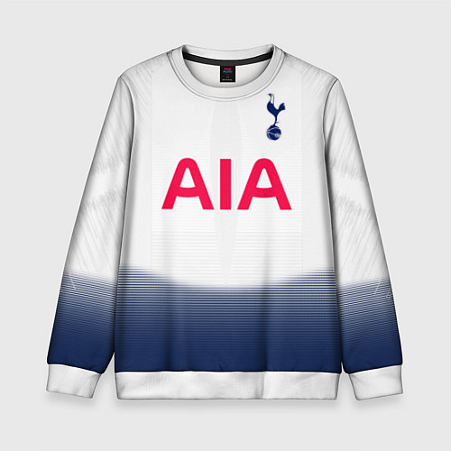 Детский свитшот FC Tottenham: Son Home 18-19 / 3D-Белый – фото 1