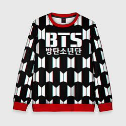 Детский свитшот BTS: Black Pattern