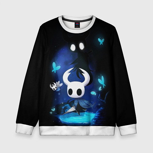 Детский свитшот Hollow Knight / 3D-Белый – фото 1
