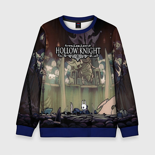 Детский свитшот HOLLOW KNIGHT / 3D-Синий – фото 1