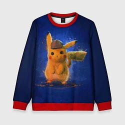 Свитшот детский Pika Pika, цвет: 3D-красный