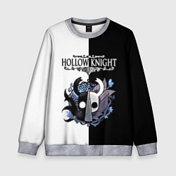 Свитшот детский Hollow Knight Black & White, цвет: 3D-меланж