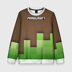 Детский свитшот Minecraft - Логотип