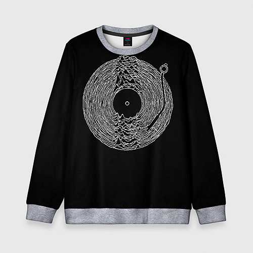 Детский свитшот Joy Division / 3D-Меланж – фото 1