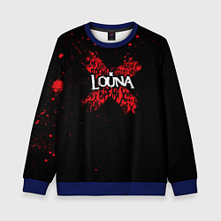 Свитшот детский Louna, цвет: 3D-синий