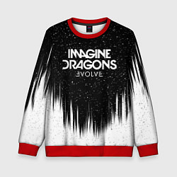 Свитшот детский IMAGINE DRAGONS, цвет: 3D-красный