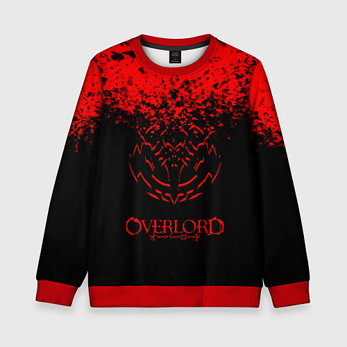 Детский свитшот Overlord / 3D-Красный – фото 1