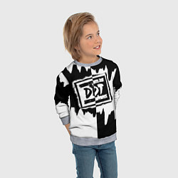 Свитшот детский ДДТ, цвет: 3D-меланж — фото 2