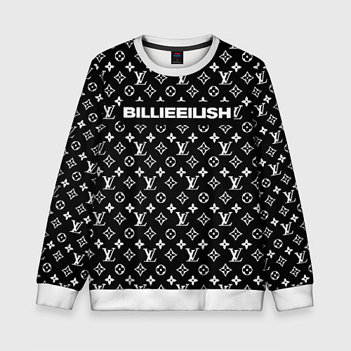 Детский свитшот BILLIE EILISH x LOUIS VUITTON / 3D-Белый – фото 1