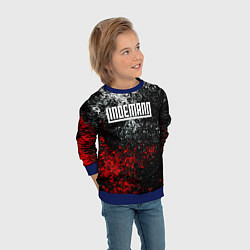 Свитшот детский LINDEMANN: Colour Splash, цвет: 3D-синий — фото 2