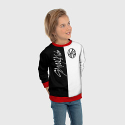 Свитшот детский Stray Kids, цвет: 3D-красный — фото 2