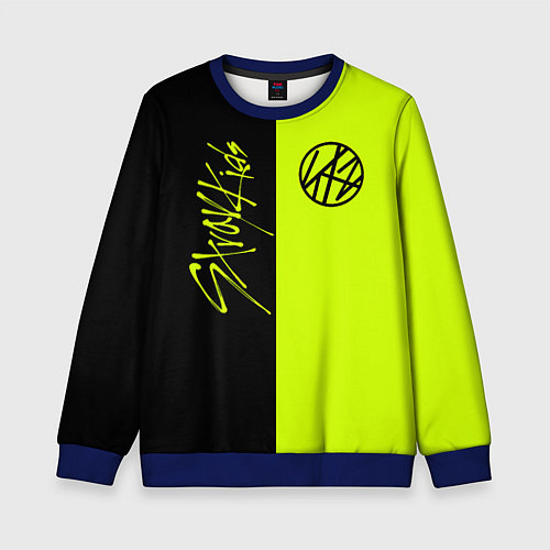 Детский свитшот Stray Kids / 3D-Синий – фото 1