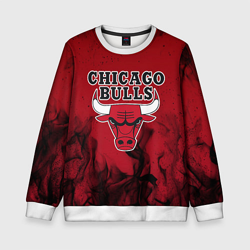 Детский свитшот CHICAGO BULLS / 3D-Белый – фото 1