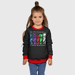 Свитшот детский JoJo Bizarre Adventure, цвет: 3D-красный — фото 2