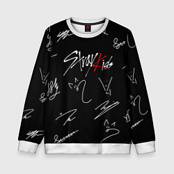 Свитшот детский STRAY KIDS, цвет: 3D-белый