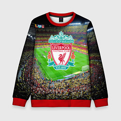 Свитшот детский FC Liverpool, цвет: 3D-красный