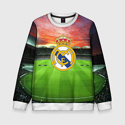 Свитшот детский FC Real Madrid, цвет: 3D-белый