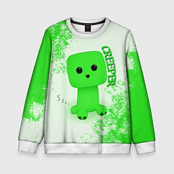 Детский свитшот MINECRAFT CREEPER