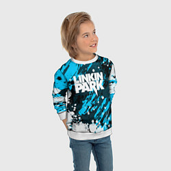 Свитшот детский Linkin Park, цвет: 3D-белый — фото 2