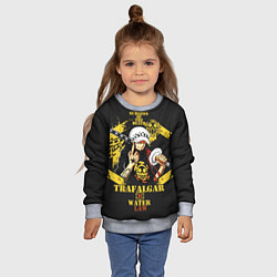 Свитшот детский One Piece Trafalgar Water, цвет: 3D-меланж — фото 2