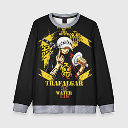 Свитшот детский One Piece Trafalgar Water, цвет: 3D-меланж