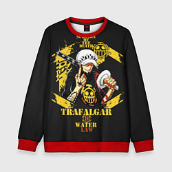 Свитшот детский One Piece Trafalgar Water, цвет: 3D-красный