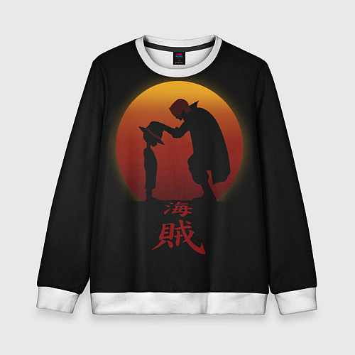 Детский свитшот One Piece / 3D-Белый – фото 1