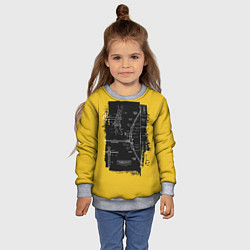 Свитшот детский Recurve bow, цвет: 3D-меланж — фото 2
