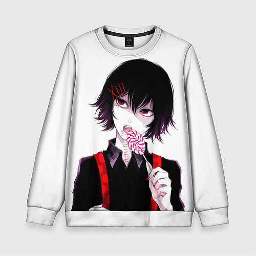 Детский свитшот Сузуя Джузо / 3D-Белый – фото 1