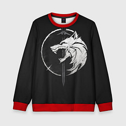 Свитшот детский The Witcher 3: Wild Hunt, цвет: 3D-красный