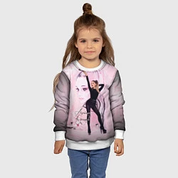 Свитшот детский Ariana Grande, цвет: 3D-белый — фото 2