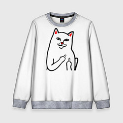 Детский свитшот Meme Cat
