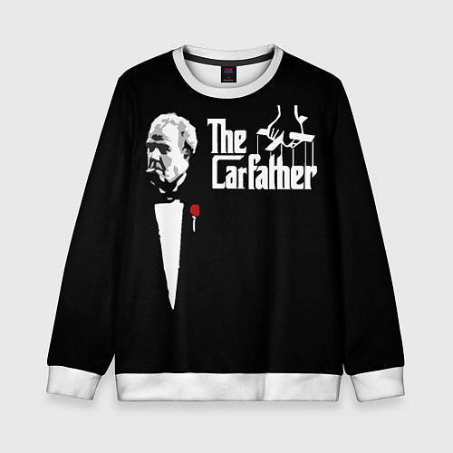 Детский свитшот The Carfather Top Gear / 3D-Белый – фото 1