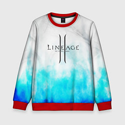 Свитшот детский LINEAGE 2, цвет: 3D-красный