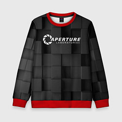 Свитшот детский PORTAL, цвет: 3D-красный