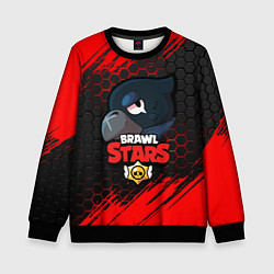 Детский свитшот BRAWL STARS CROW